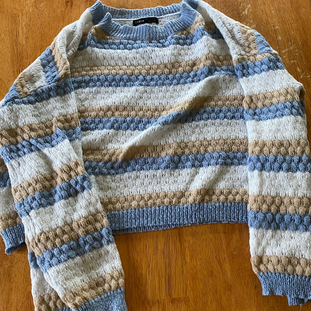 Shein sweater, no rips/stains.